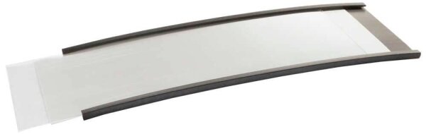 SPRINTIS Etikettenhalter magnetisch schwarz 10,0 x 4,0 cm, 100 St.