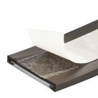 SPRINTIS Etikettenhalter magnetisch schwarz 10,0 x 4,0 cm, 100 St.