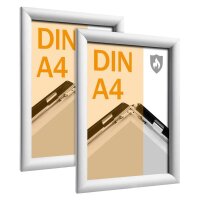 SPRINTIS  Brandschutz-Klapprahmen silber 21,0 x 29,7 cm,...