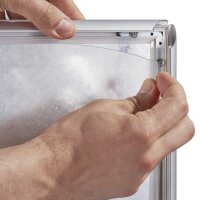 SPRINTIS  Brandschutz-Klapprahmen silber 21,0 x 29,7 cm, 2 St.