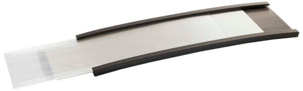 SPRINTIS Etikettenhalter magnetisch schwarz 10,0 x 3,0 cm, 100 St.
