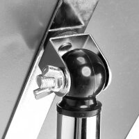 SPRINTIS Infoständer ELEVATE silber DIN A3 29,7 x 42,0 x 65,0 - 100,0 cm, 1 St.