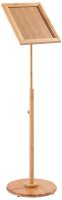 SPRINTIS Infoständer BAMBOO Holz DIN A4 21,0 x 29,7...