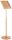 SPRINTIS Infoständer BAMBOO Holz DIN A4 21,0 x 29,7 x 80,0 - 120,0 cm, 1 St.