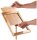 SPRINTIS Infoständer BAMBOO Holz DIN A4 21,0 x 29,7 x 80,0 - 120,0 cm, 1 St.