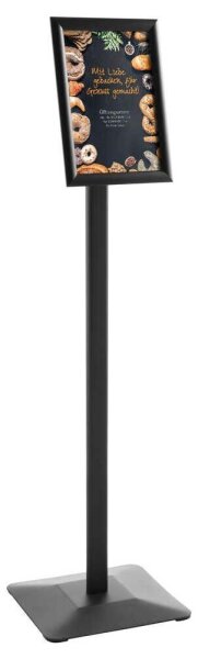 SPRINTIS Infoständer FLEX schwarz DIN A4 21,0 x 29,7 x 110,0 cm, 1 St.