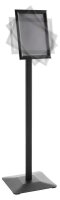 SPRINTIS Infoständer FLEX schwarz DIN A4 21,0 x 29,7 x 110,0 cm, 1 St.
