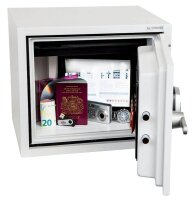 phoenix Tresor Titan II FS1281E R2 mit Feuerschutz signalweiß 41,2 x 36,3 x 36,0 cm