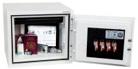 phoenix Tresor Titan II FS1281E R2 mit Feuerschutz signalweiß 41,2 x 36,3 x 36,0 cm