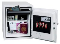 phoenix Tresor Titan II FS1282E R2 mit Feuerschutz signalweiß 35,0 x 43,0 x 41,0 cm
