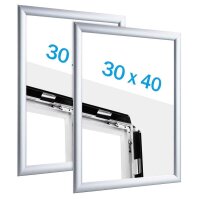 SPRINTIS  Klapprahmen silber 30,0 x 40,0 cm, 2 St.