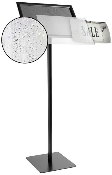 SPRINTIS Infoständer CLASSIC silber DIN A3 29,7 x 42,0 x 100,0 cm, 1 St.
