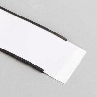 SPRINTIS Etikettenhalter magnetisch schwarz 1000,0 x 6,0 cm, 1 St.