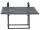 greemotion Toulouse Balkonhängetisch quadratisch Stahl grau 70,0 x 88,0 x 47,0 - 79,0 cm, 1 St.