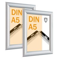 SPRINTIS  Brandschutz-Klapprahmen silber 14,8 x 21,0 cm,...