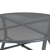 greemotion Gartentisch Toulouse grau rund 100,0 x 100,0 x 74,0 cm