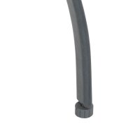 greemotion Gartentisch Toulouse grau rund 100,0 x 100,0 x 74,0 cm