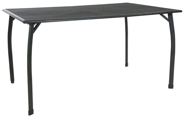 greemotion Gartentisch Toulouse grau rechteckig 140,0 x 90,0 x 74,0 cm