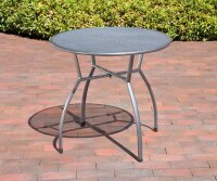 greemotion Gartentisch Toulouse grau rund 80,0 x 80,0 x...