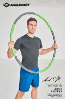SCHILDKRÖT® Hula-Hoop-Reifen schwarz, grün  ( 960035 )