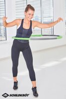 SCHILDKRÖT® Hula-Hoop-Reifen schwarz, grün  ( 960035 )