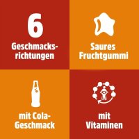 nimm2® Lachgummi Cola Flaschies Sauer Limited Edition Fruchtgummi 200,0 g, 1 Pack