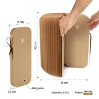 meet powered by PAPERFLOW Falthocker Flexistool braun, 1 St.