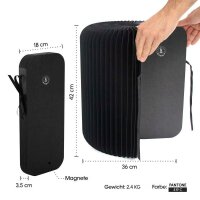 meet powered by PAPERFLOW Falthocker Flexistool schwarz,...