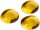 GLOREX Muggelsteine gelb Glasnuggets Ø 20,0 mm, 200,0 g, 1 Pack