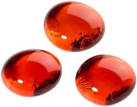 GLOREX Muggelsteine orange Glasnuggets Ø 20,0 mm,...