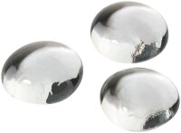 GLOREX Muggelsteine transparent Glasnuggets Ø 20,0...