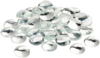 GLOREX Muggelsteine transparent Glasnuggets Ø 20,0 mm, 200,0 g, 1 Pack