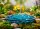 GLOREX Muggelsteine hellblau Glasnuggets Ø 20,0 mm, 200,0 g, 1 Pack