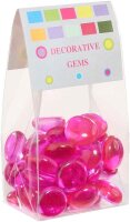 GLOREX Muggelsteine lila Glasnuggets Ø 20,0 mm,...