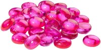 GLOREX Muggelsteine lila Glasnuggets Ø 20,0 mm, 200,0 g, 1 Pack