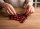 GLOREX Muggelsteine rot Glasnuggets Ø 20,0 mm, 200,0 g, 1 Pack