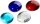 GLOREX Muggelsteine mehrfarbig Glasnuggets Ø 20,00 mm, 200,0 g, 1 Pack