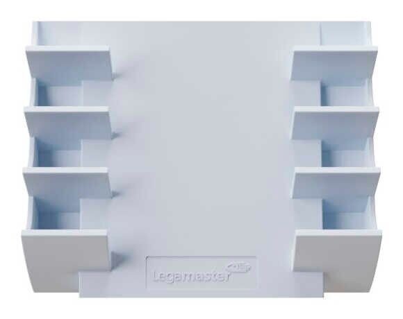 Legamaster Stiftablage chilly lake Kunststoff 4 Fächer 13,0 x 4,0 x 15,3 cm