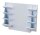 Legamaster Stiftablage chilly lake Kunststoff 4 Fächer 13,0 x 4,0 x 15,3 cm