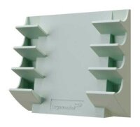 Legamaster Stiftablage salbeigrün Kunststoff 4 Fächer 13,0 x 4,0 x 15,3 cm