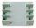 Legamaster Stiftablage salbeigrün Kunststoff 4 Fächer 13,0 x 4,0 x 15,3 cm