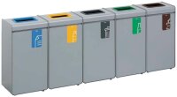 DURABLE DURASORT® Mülleimer 55,0 l anthrazit, 1 St.