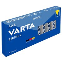 VARTA Batterien ENERGY Alkali-Mangan Micro AAA 1,5 V, 10 St.