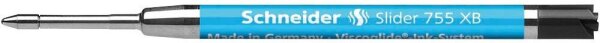Schneider Slider 755 Kugelschreiberminen XB schwarz, 3 St.