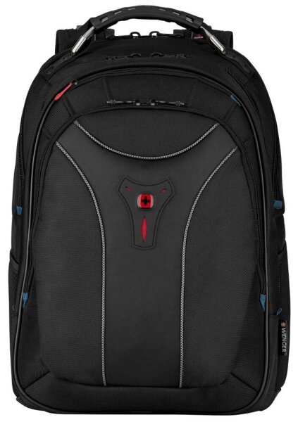 WENGER Laptop-Rucksack Carbon Kunstfaser schwarz 30,0 l bis 43,2 cm (17 Zoll)