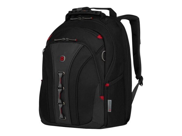 WENGER Laptop-Rucksack Legacy Kunstfaser schwarz bis 39,6 cm (15,6 Zoll)