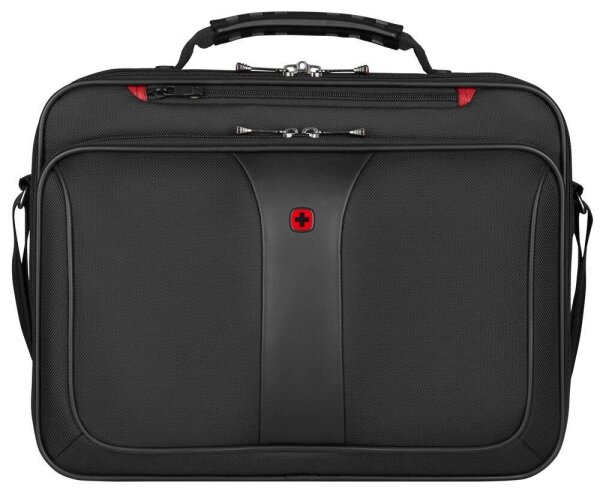 WENGER Laptoptasche Legacy Slim Kunstfaser schwarz 600647 bis 40,6 cm (16 Zoll)