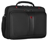 WENGER Laptoptasche Legacy Slim Kunstfaser schwarz 600647 bis 40,6 cm (16 Zoll)