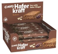 CORNY Haferkraft Kakao Müsliriegel 12 Riegel, 12 St.