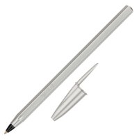 BIC Kugelschreiber Cristal Glace silber, Schreibfarbe:...
